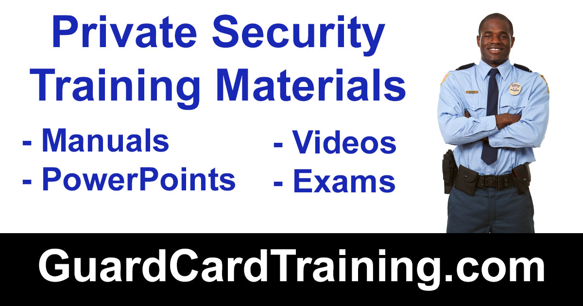 Training Suite Licensing Agreement STC Guard Card Training